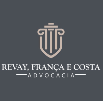 Logo criada pela DABLIU Marketing para Revay França e Costa Advocacia