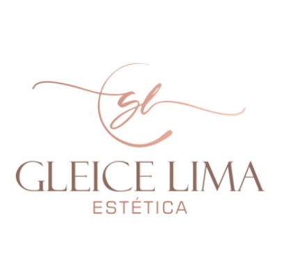 Logo criada pela DABLIU Marketing para Gleice Lima Estética